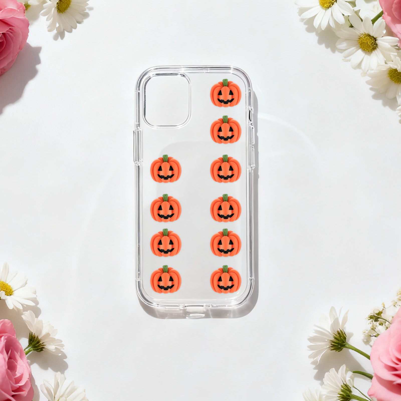 Embellishments For Scrapbooking - 20Pcs Halloween Resin Pumpkin Flatback DIY