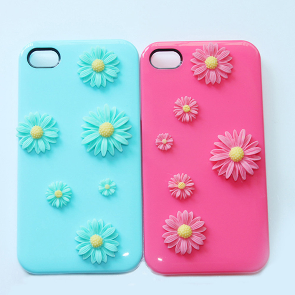 Embellishment Crafts - 50Pcs 9Mm Small Daisy Resin Flatback