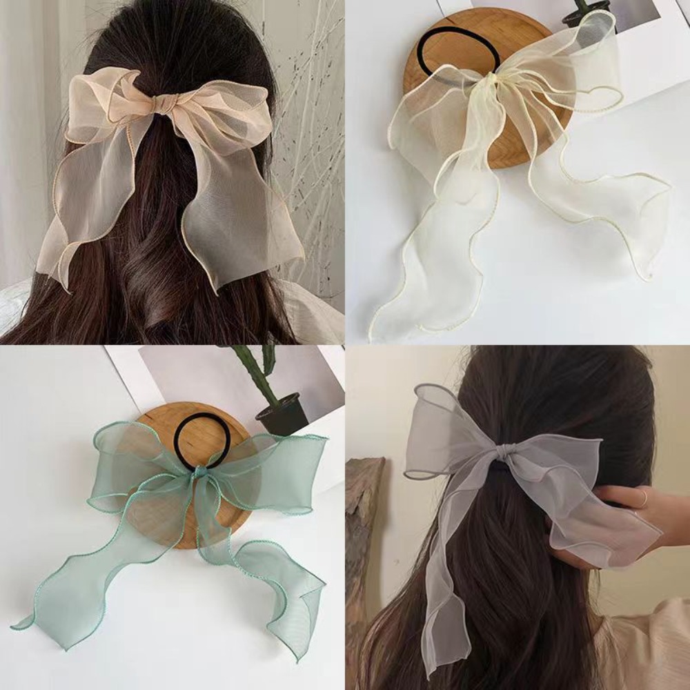 Elastic Lace Trim - Spring Solid Color Lace Yarn Ribbon
