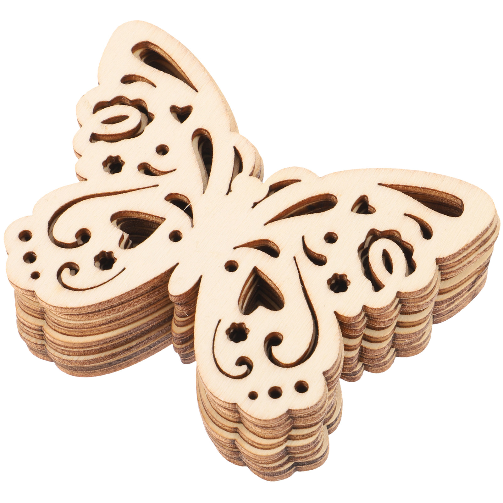 10Pcs 80Mm Natural Wood Slice  - Christmas Craft Embellishment のレビューと価格
