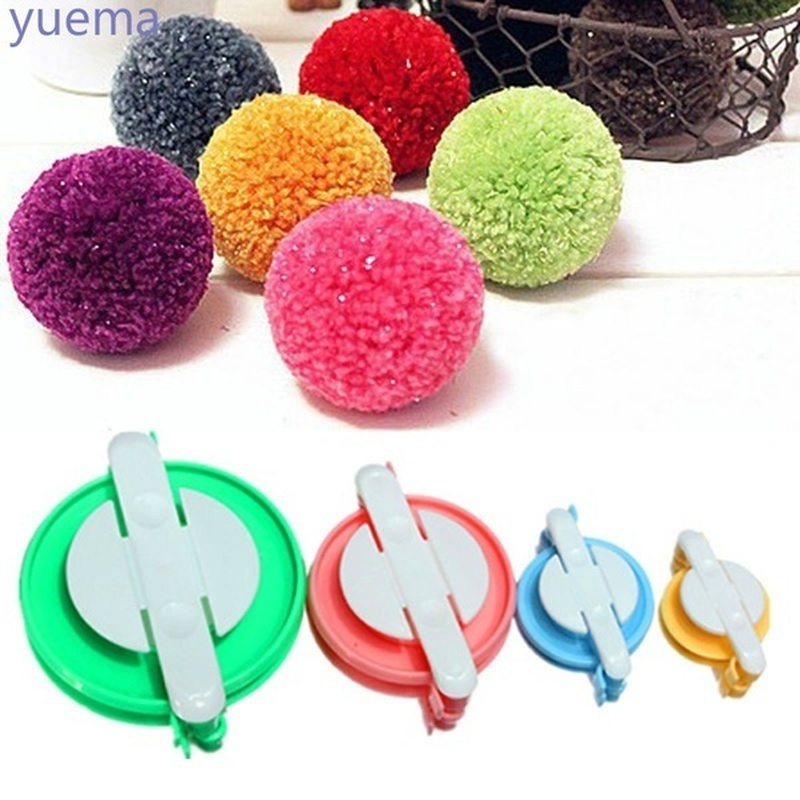 8PCS 4 Sizes Fluff Ball Weaver - Pom Pom Maker Tool のレビューと価格