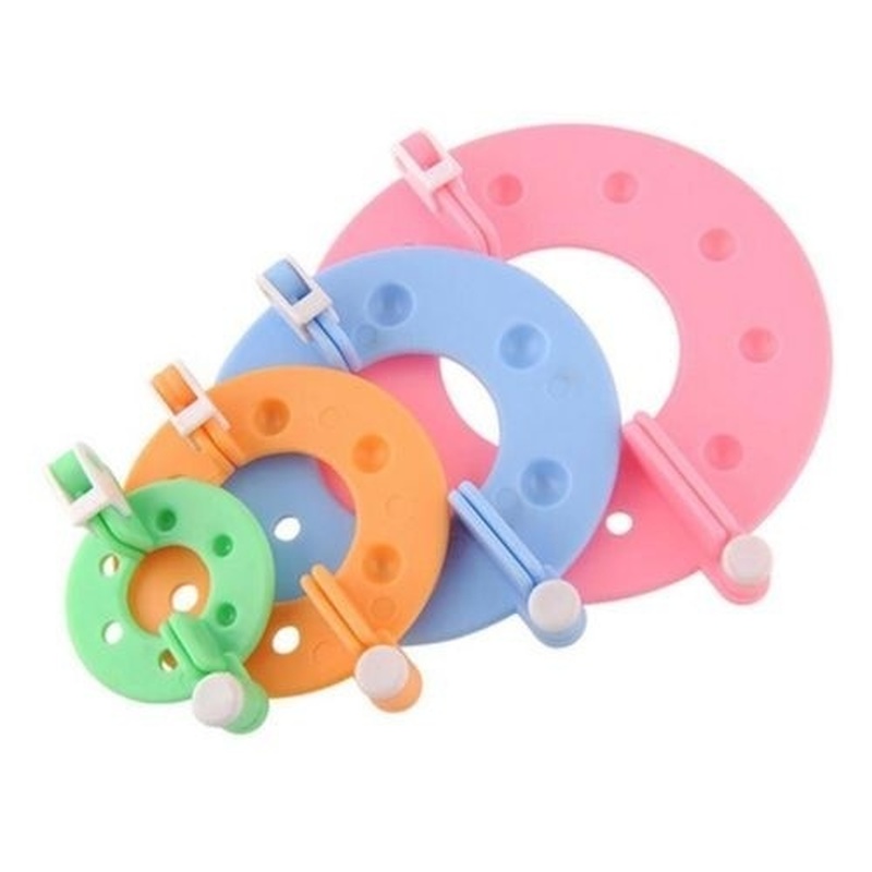 8PCS 4 Sizes Fluff Ball Weaver - Pom Pom Maker Tool のレビューと価格