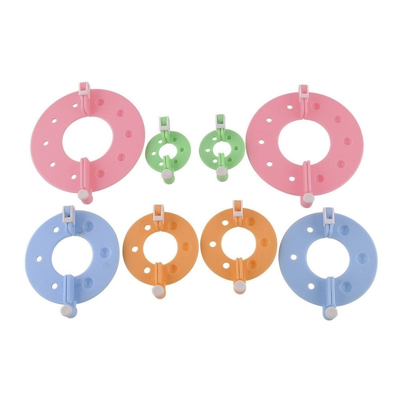 8PCS 4 Sizes Fluff Ball Weaver - Pom Pom Maker Tool のレビューと価格