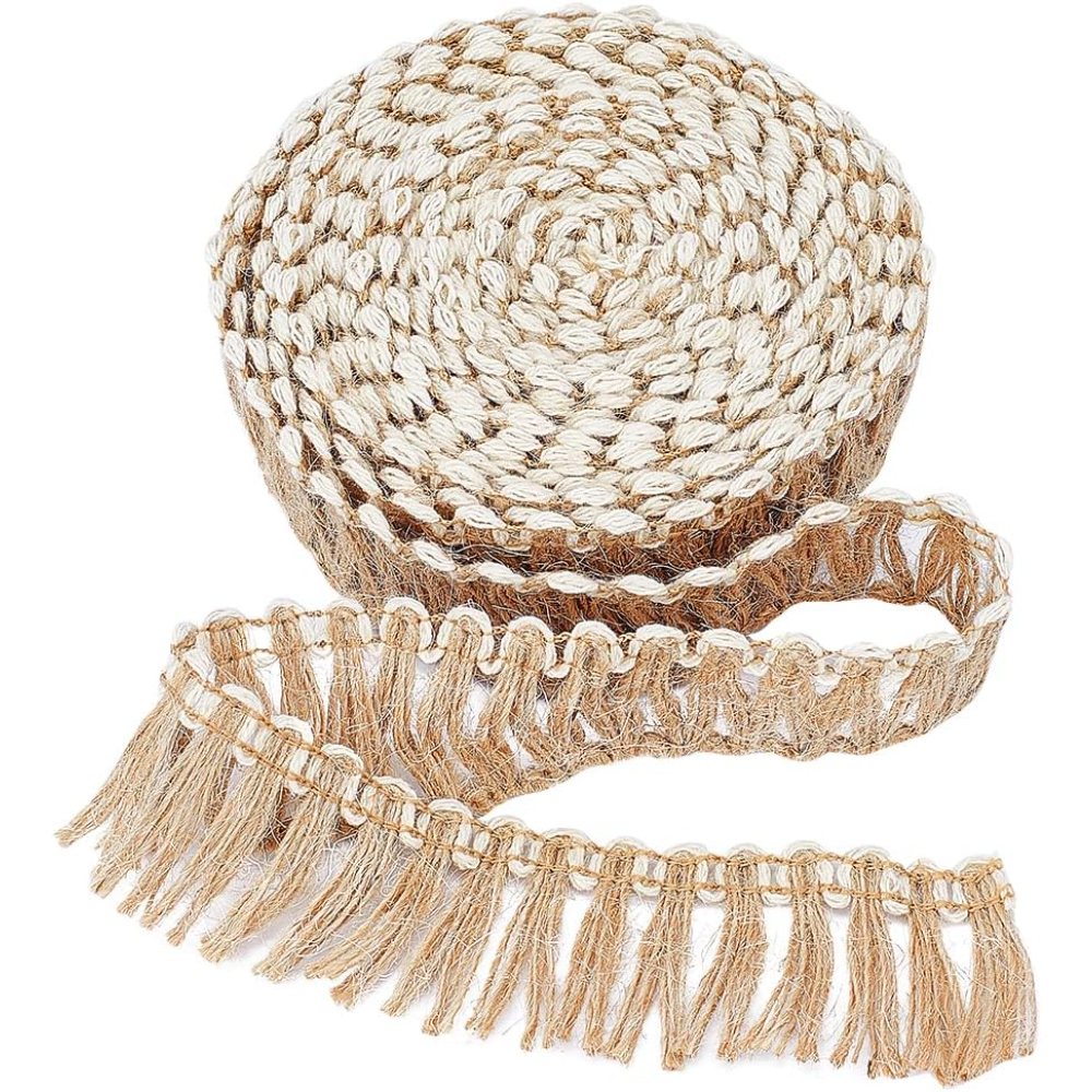 5 Meters Burlap Fringe Tassel  - Tassel Fringe Trim のレビューと価格