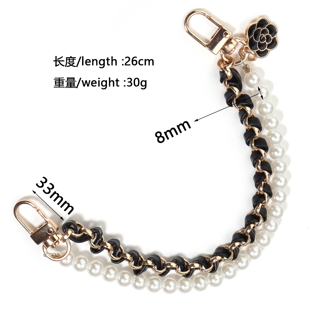 1 Strand/Lot Leather Imitation - Pearl Trim Chain のレビューと価格