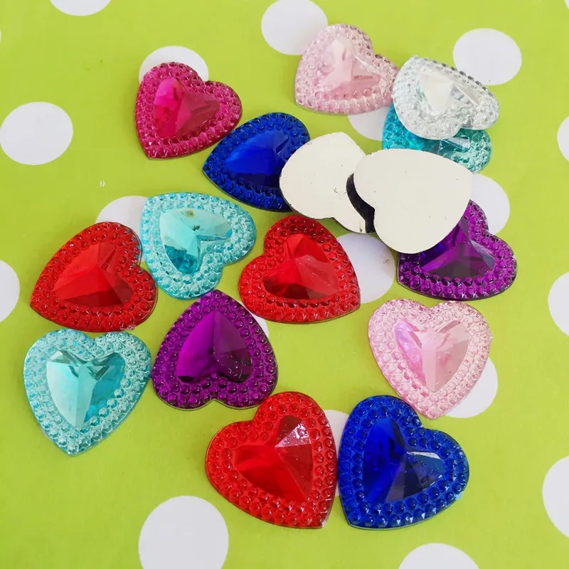 30pcs 20mm Acrylic Rhinestones - Embellishment Glue Craft のレビューと価格
