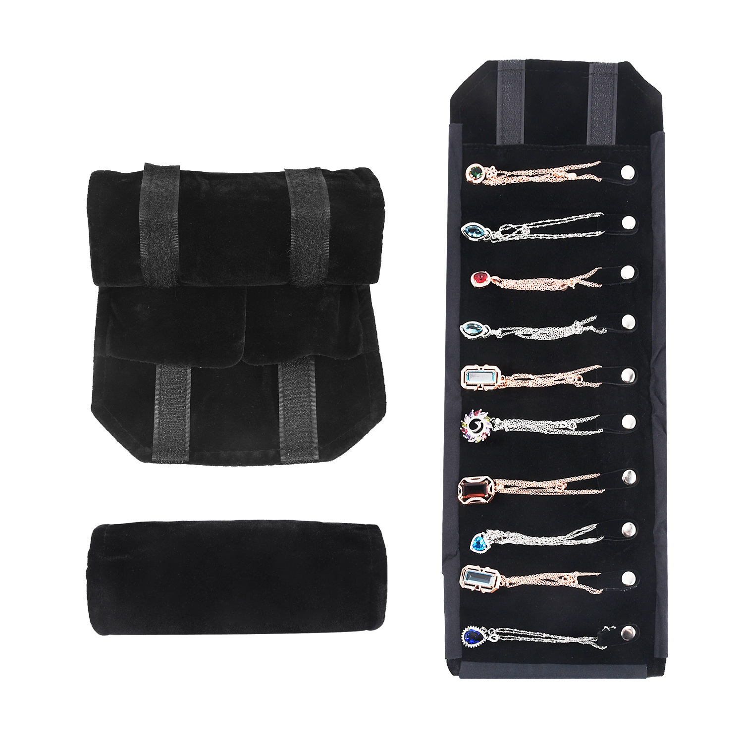 Travel Jewelry Necklace Displa - Velvet Ribbon Roll のレビューと価格