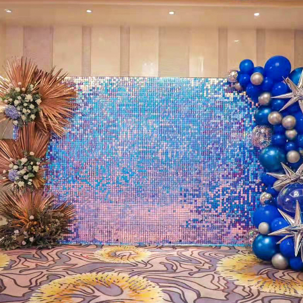 Party Backdrop Decorations Seq - Sequin Fabric Panel のレビューと価格