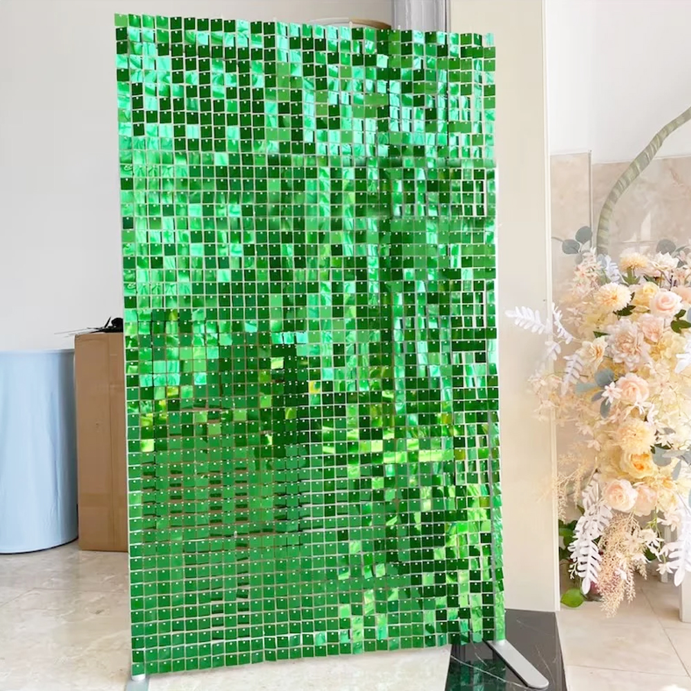 Party Backdrop Decorations Seq - Sequin Fabric Panel のレビューと価格