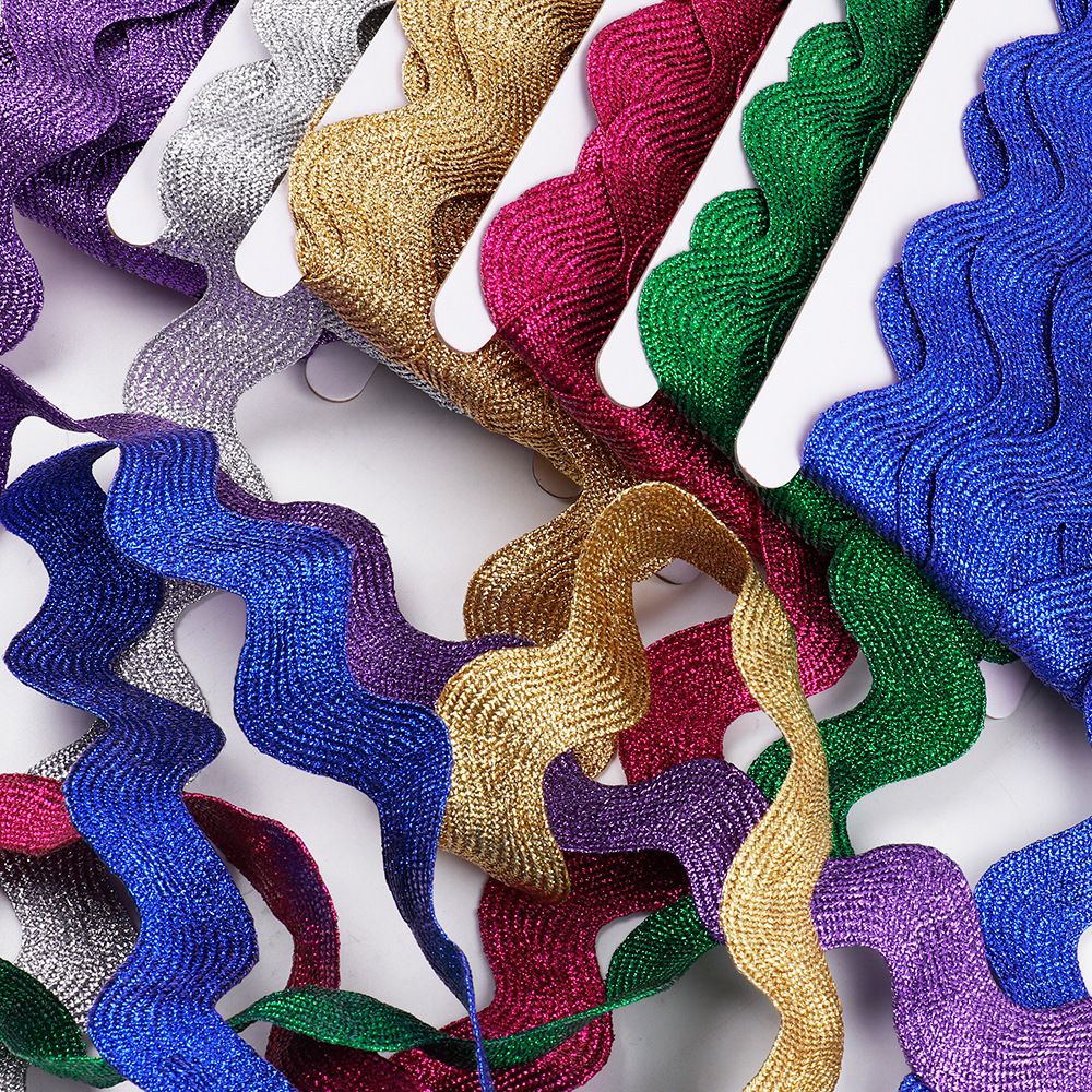 10yard/lot Ric Rac Zig Zag Rib - Velvet Ribbon Roll のレビューと価格