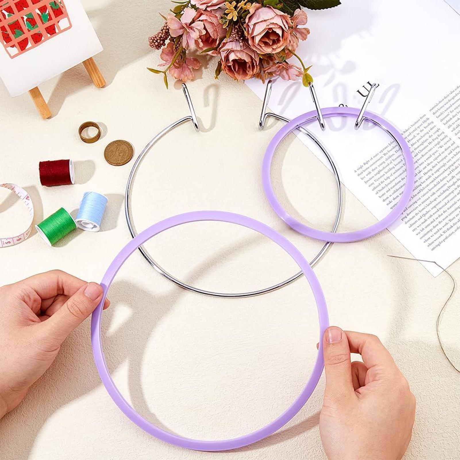 Hoop For Cross Stitching Metal - Embroidery Craft のレビューと価格