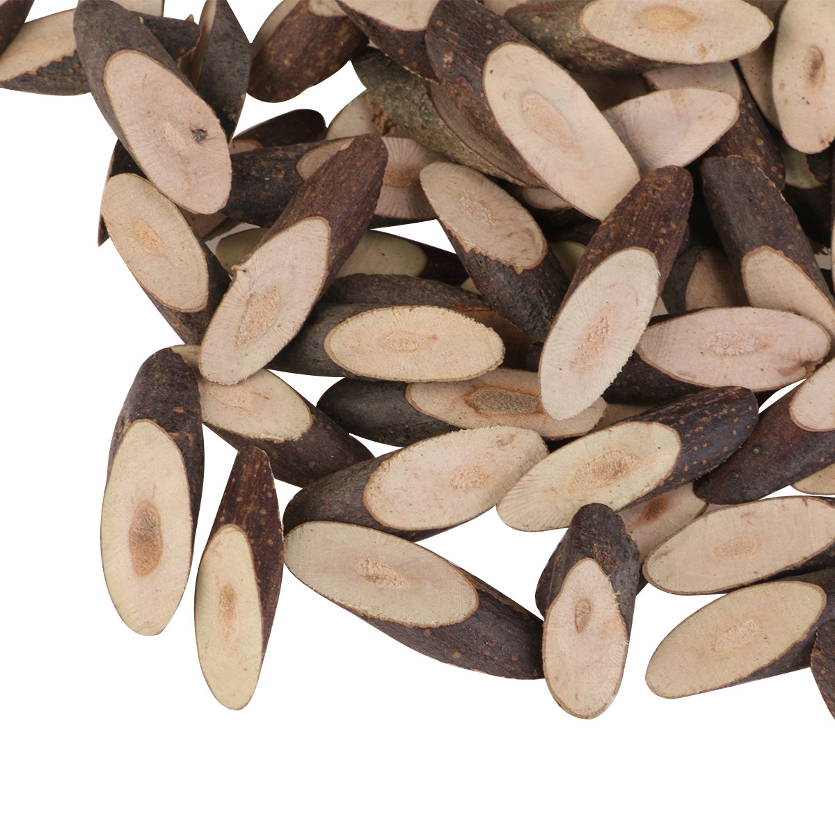 100Pcs Wood Slices Natural Woo - Embellishments For Scrapbooking のレビューと価格