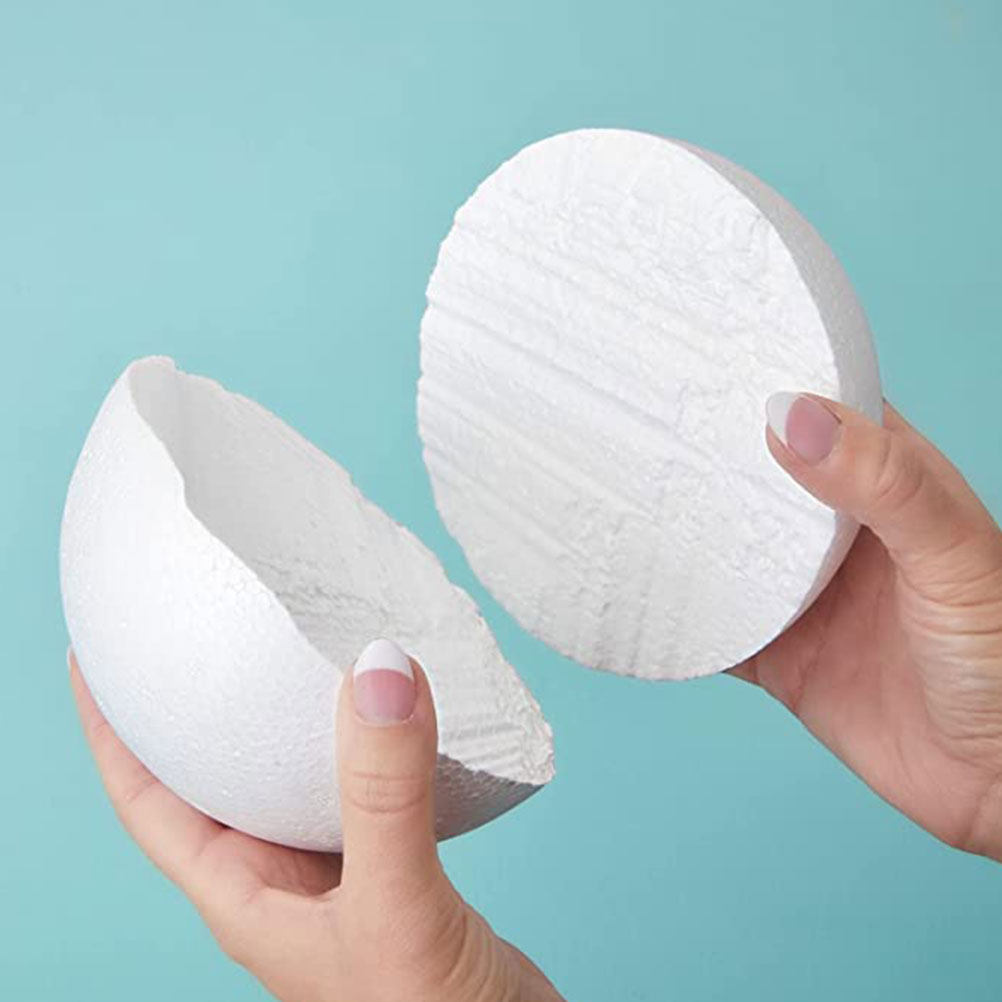 2Pcs Round Foam Spheres Lightw - Embellishment Crafts のレビューと価格