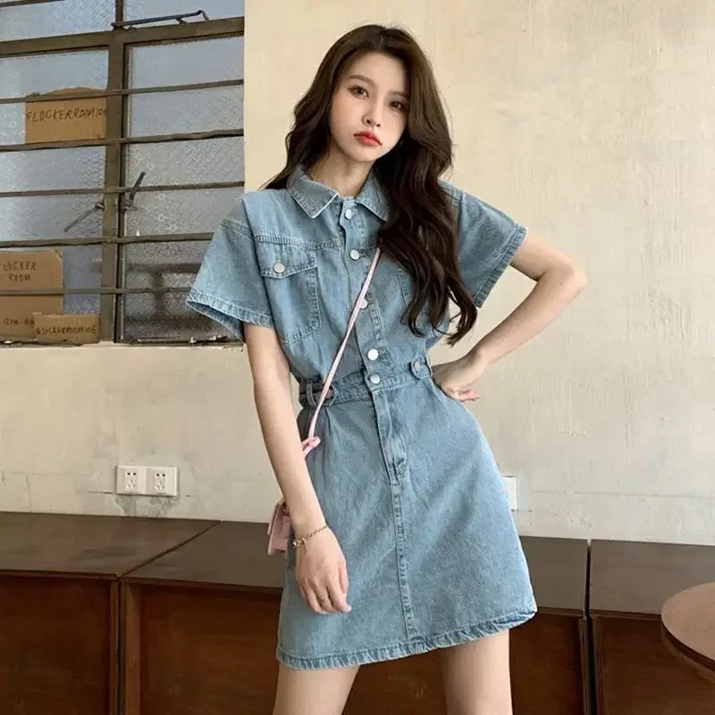 New Sweet Women Denim Short Dr - Embellish Knit のレビューと価格