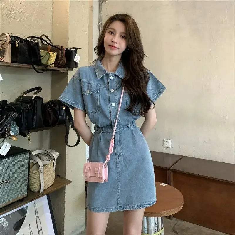 New Sweet Women Denim Short Dr - Embellish Knit のレビューと価格