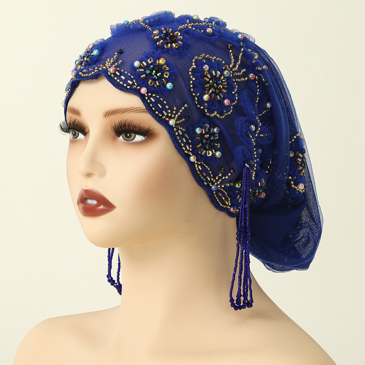 New Lace Embroidery Bonnet Tur - Tassel Fringe Trim のレビューと価格