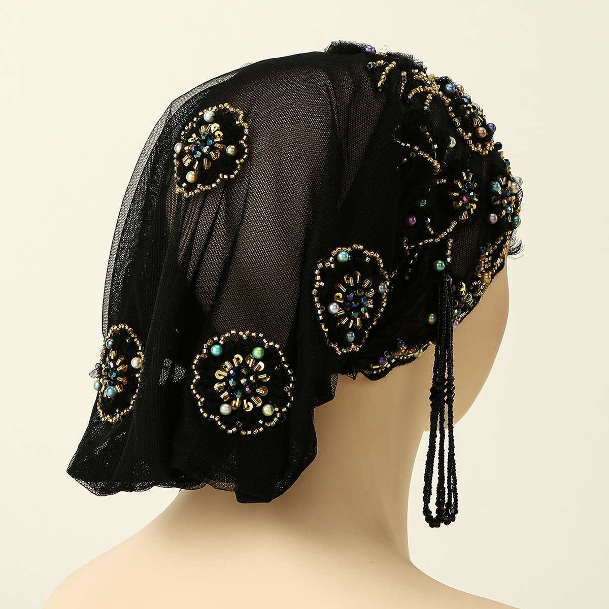 New Lace Embroidery Bonnet Tur - Tassel Fringe Trim のレビューと価格