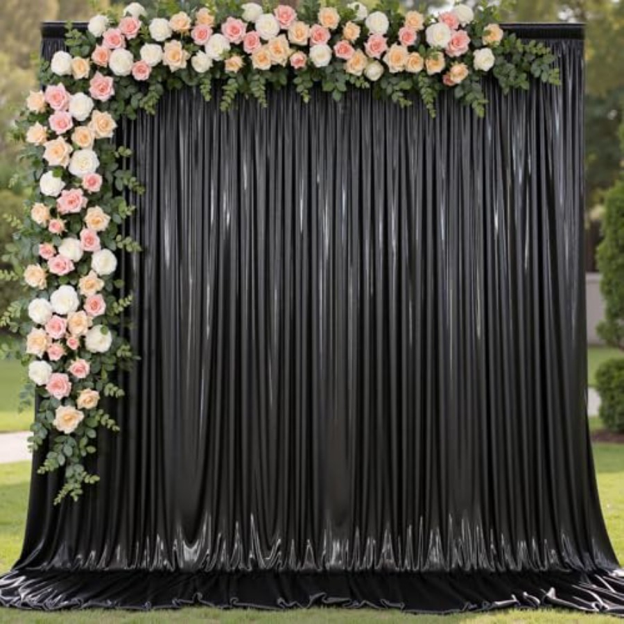 Party backdrop curtain: wrinkl - Sequin Fabric Panel のレビューと価格