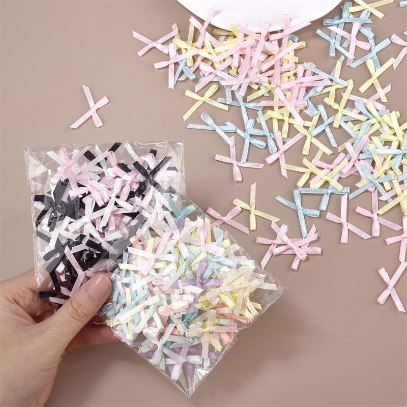 100Pcs 3mm Ribbons Mini Satin  - Christmas Craft Embellishment のレビューと価格