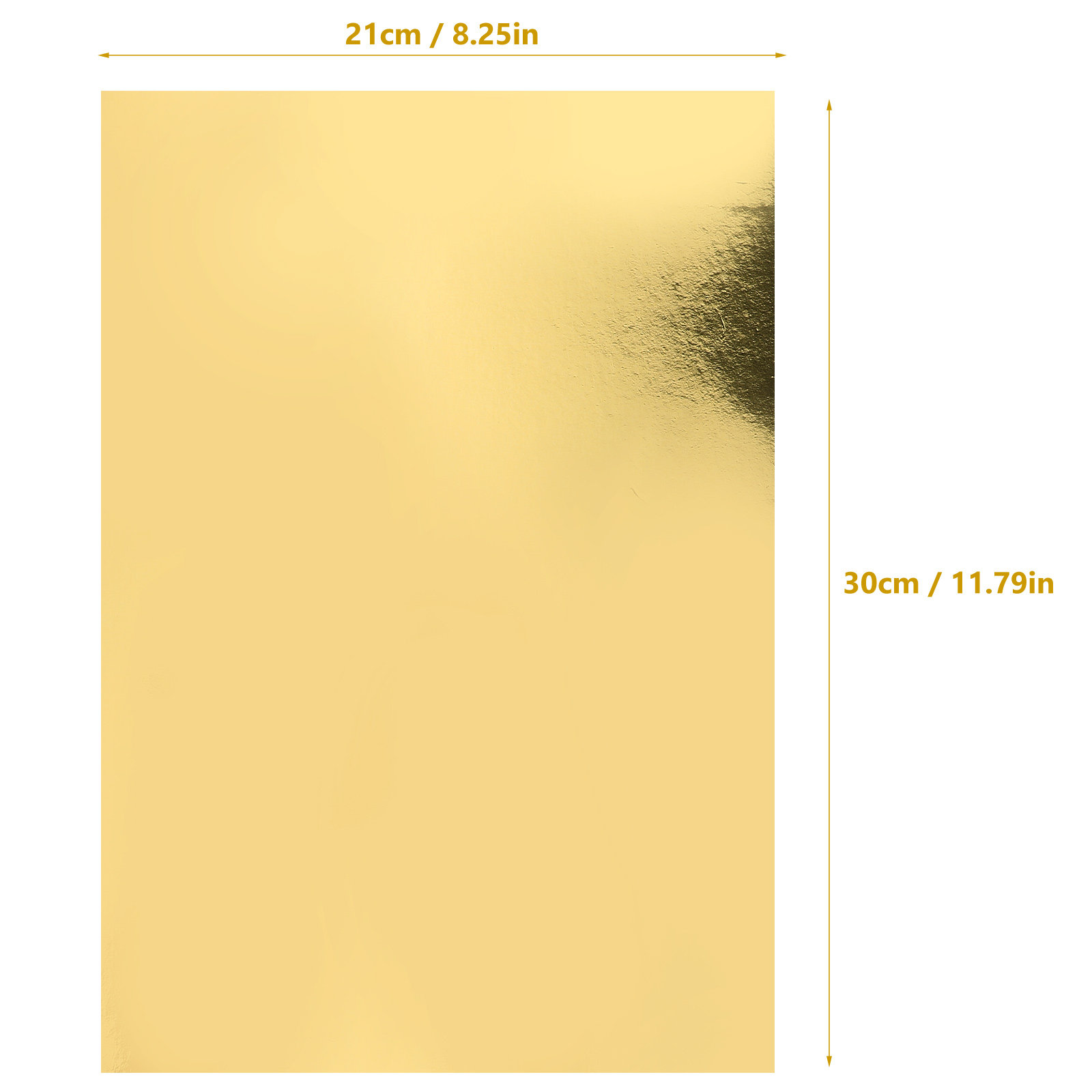 Golden Cardstock Paper Pack fo - Embellishments For Scrapbooking のレビューと価格