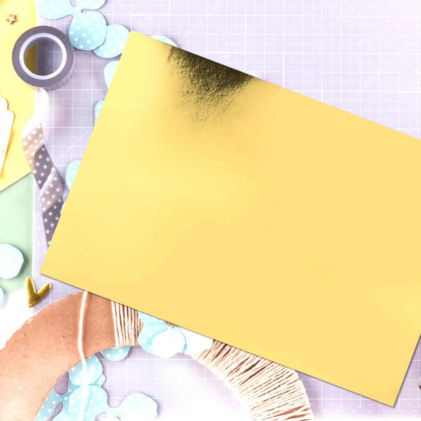 Golden Cardstock Paper Pack fo - Embellishments For Scrapbooking のレビューと価格