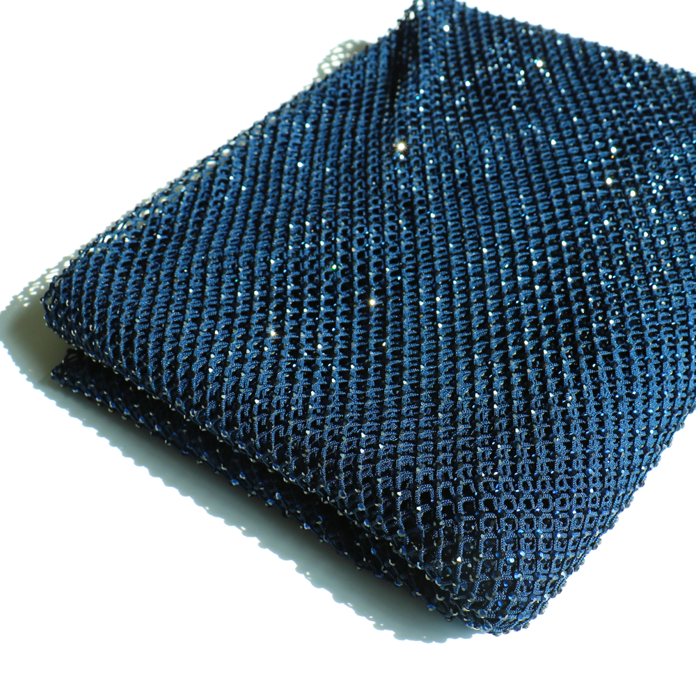 SS10 Rhinestones Mesh Navy Col - Sew On Rhinestone のレビューと価格