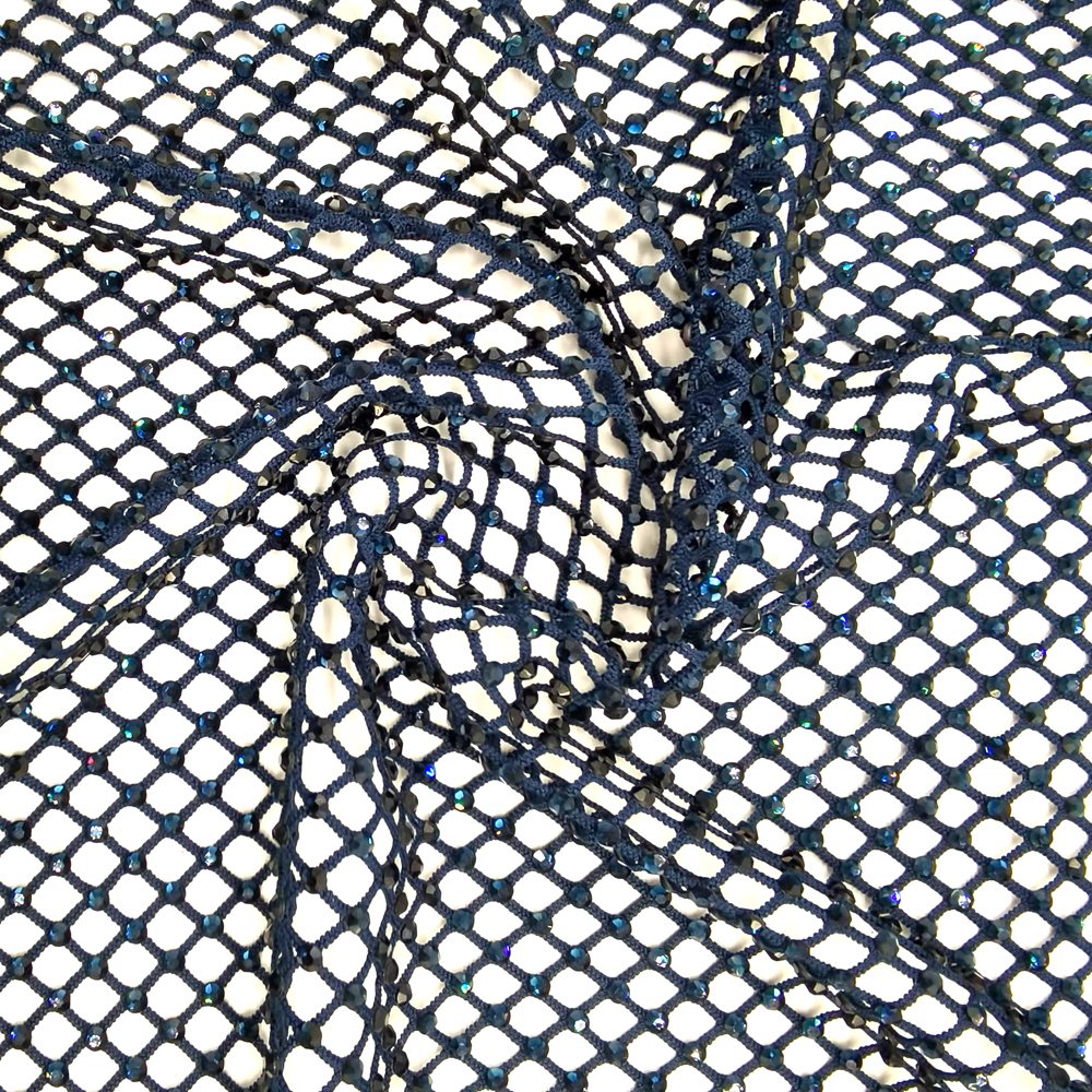 SS10 Rhinestones Mesh Navy Col - Sew On Rhinestone のレビューと価格