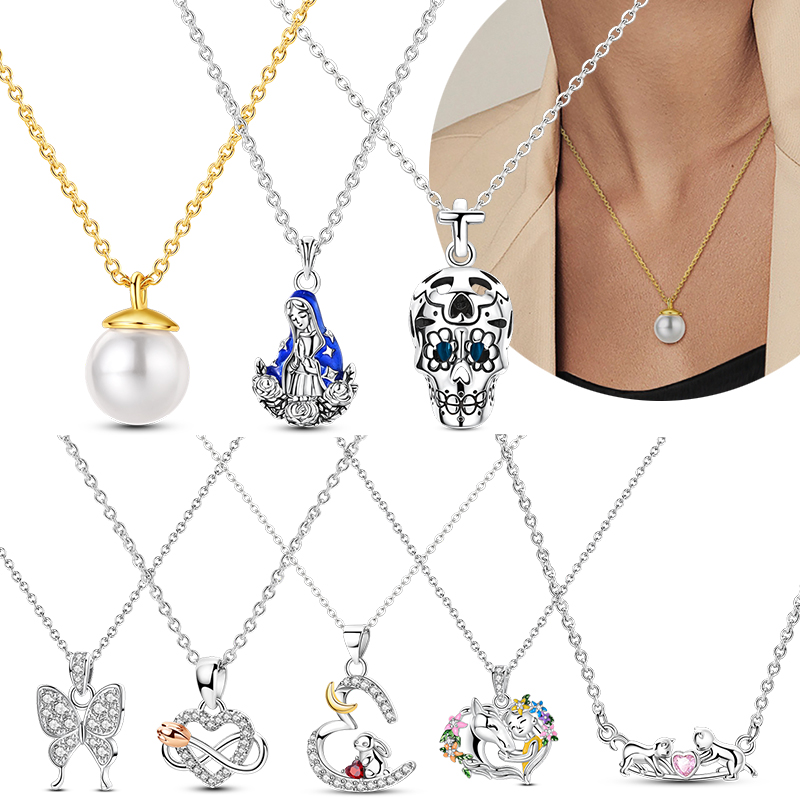 Original 925 Sterling Silver N - Pearl Trim Chain のレビューと価格