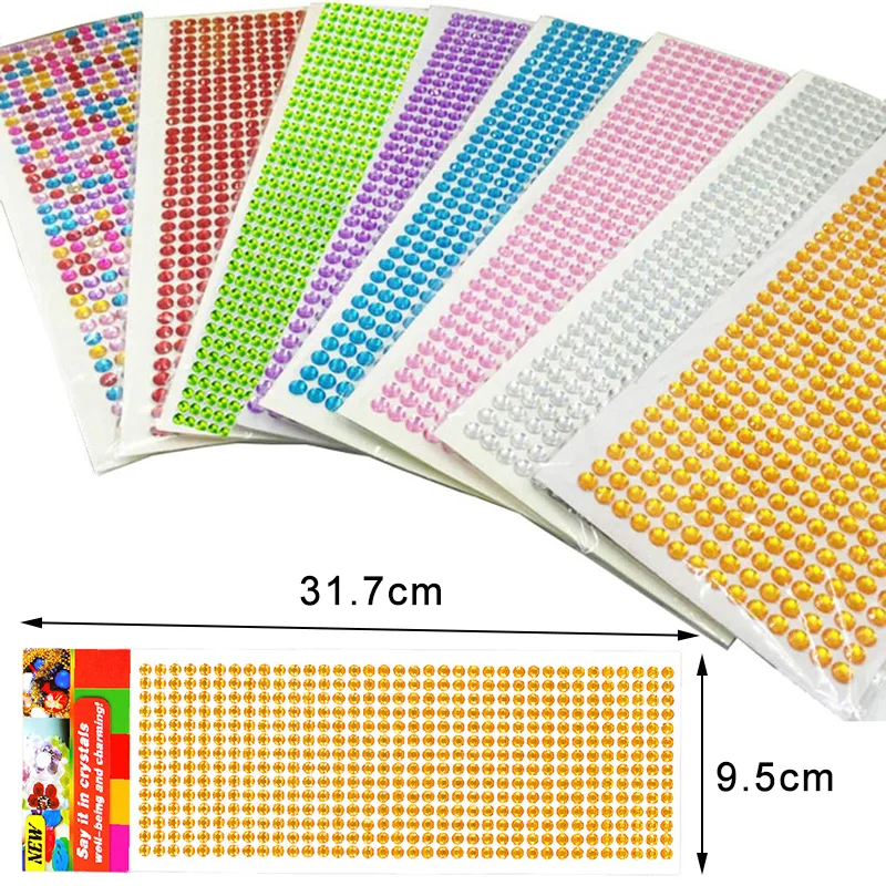 900/504Pcs Bling Acrylic Rhine - Embellishment Glue Craft のレビューと価格