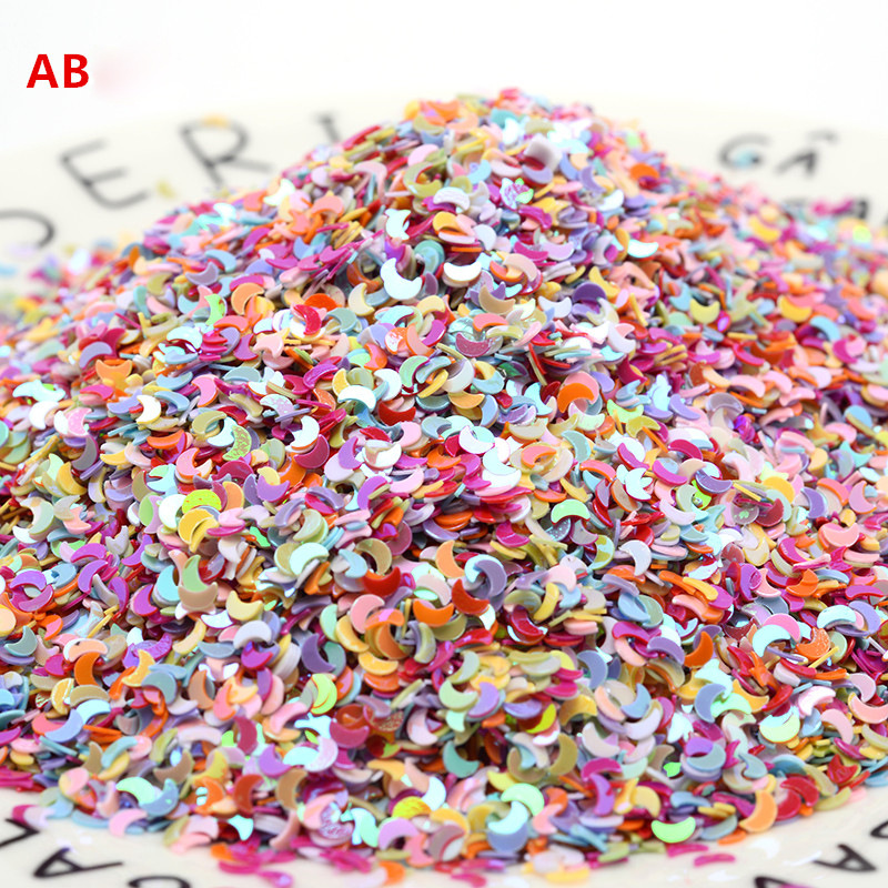New Moon Gold Sequin Patches D - Embellishment Glue Craft のレビューと価格