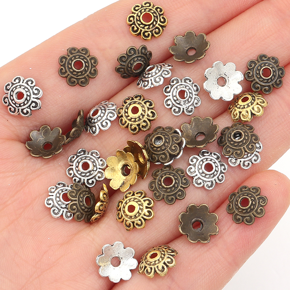 100pcs/lot Antique Silver Colo - Embroidery Craft のレビューと価格