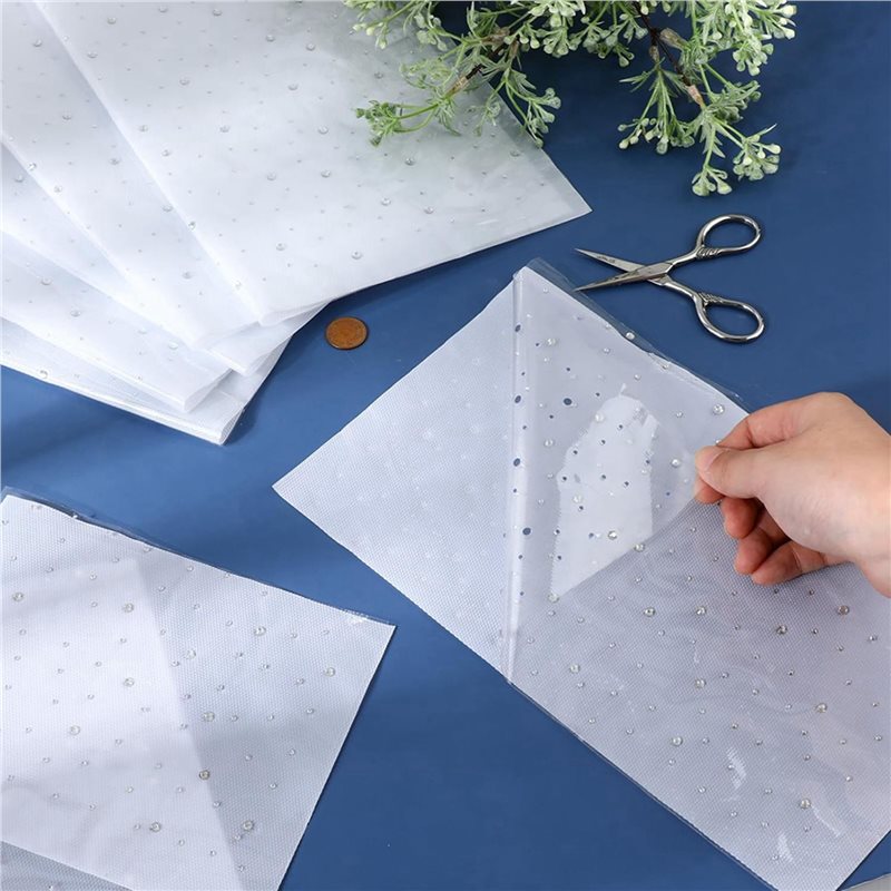 HLZS-40 Sheet Iron-On Rhinesto - Hotfix Rhinestone Sheet のレビューと価格