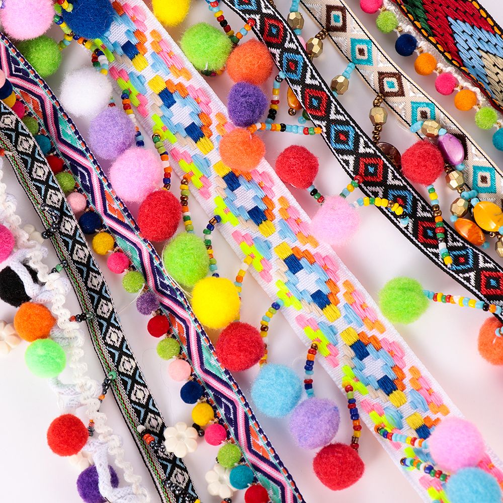 1yard Bohemia Tassel Lace Trim - Tassel Fringe Trim のレビューと価格