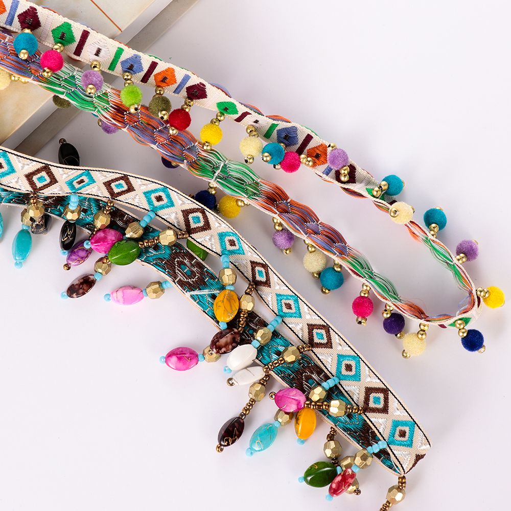 1yard Bohemia Tassel Lace Trim - Tassel Fringe Trim のレビューと価格