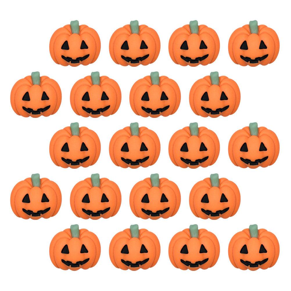 20Pcs Halloween Resin Pumpkin  - Embellishments For Scrapbooking のレビューと価格