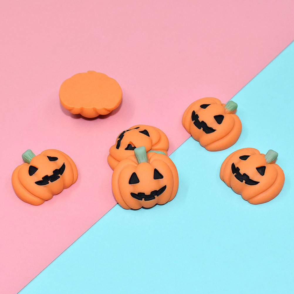 20Pcs Halloween Resin Pumpkin  - Embellishments For Scrapbooking のレビューと価格