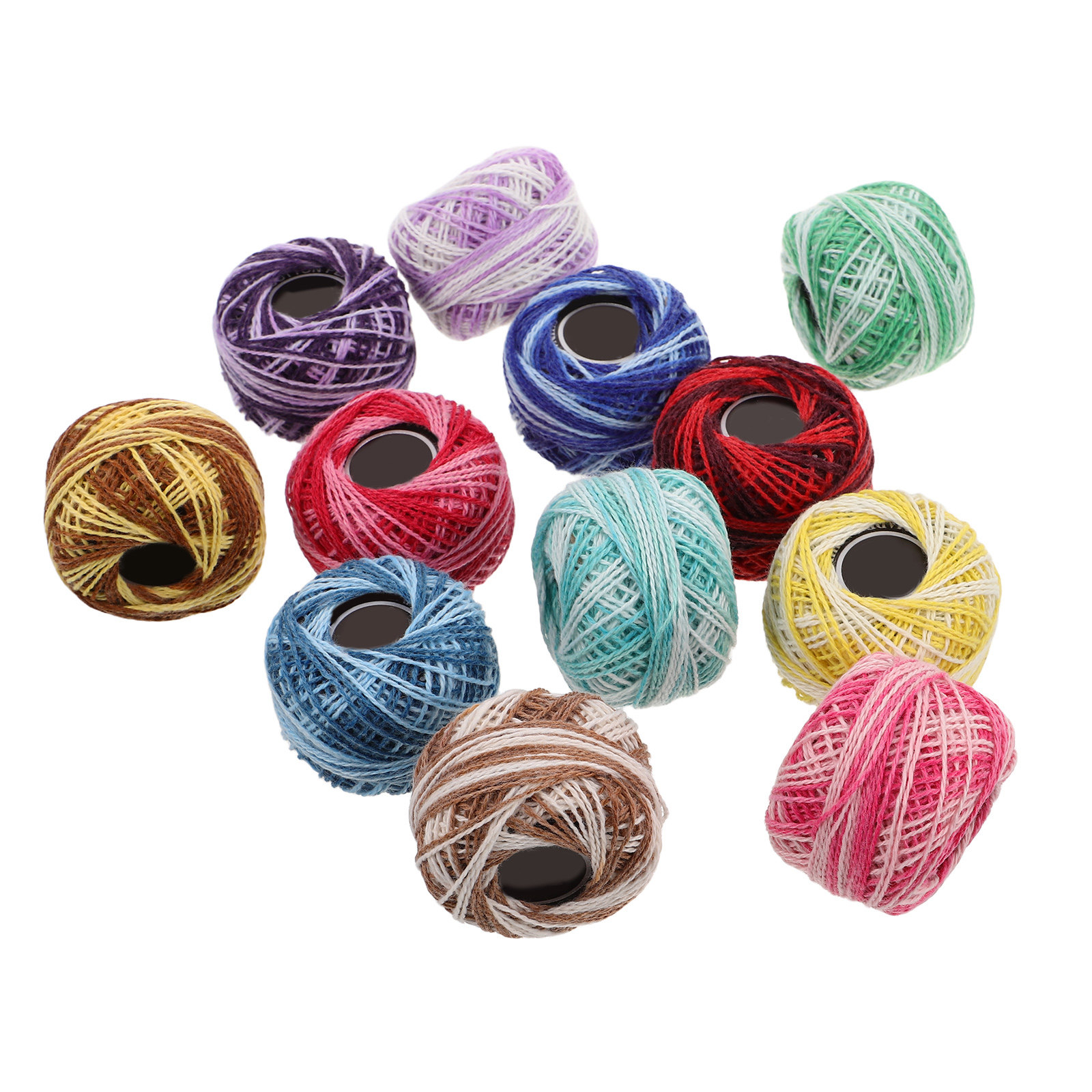 12Pcs Cotton Embroidery Floss  - Embroidery Craft のレビューと価格