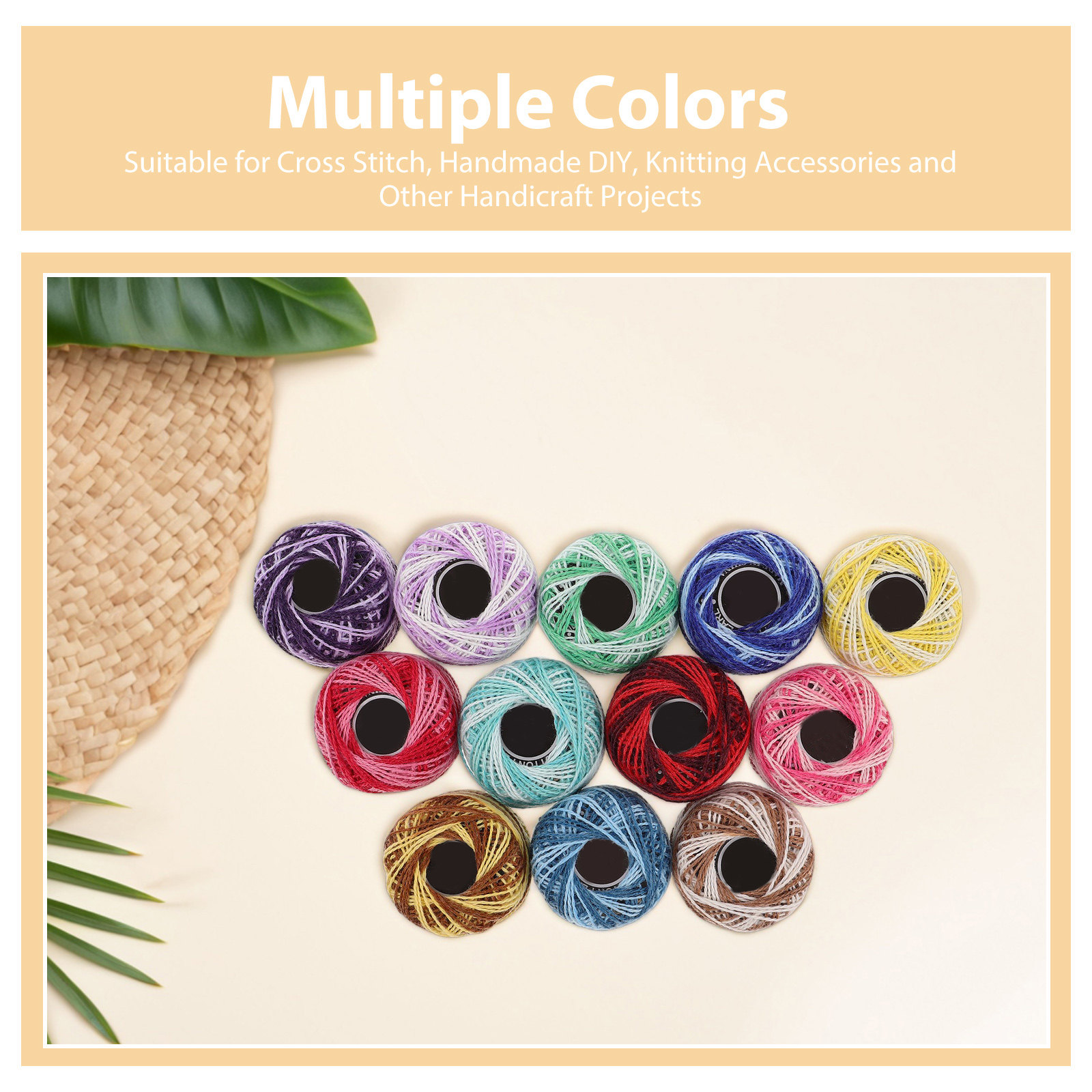 12Pcs Cotton Embroidery Floss  - Embroidery Craft のレビューと価格