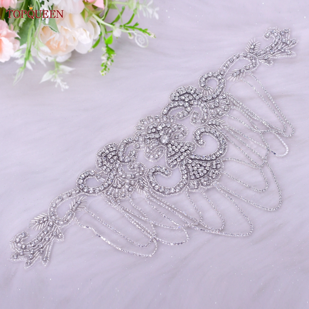 TOPQUEEN SP63 Bridal Tassels R - Sew On Rhinestone のレビューと価格