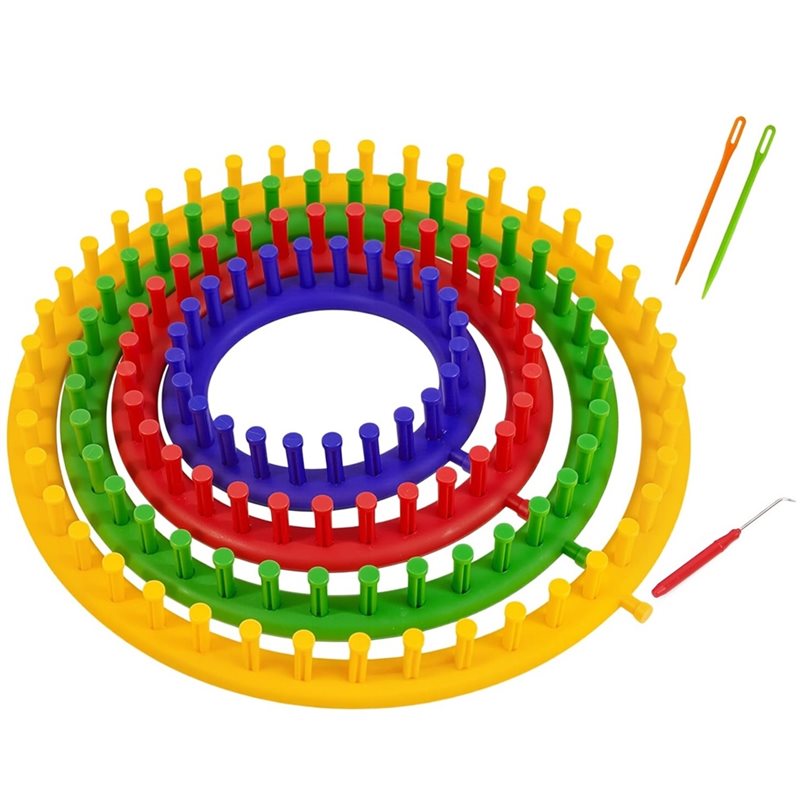 Round Knitting Loom For Hats S - Pom Pom Maker Tool のレビューと価格