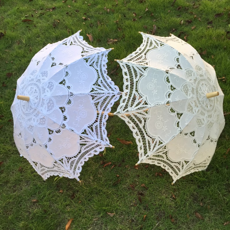 New Vintage Lace Umbrella Hand - Embroidery Craft のレビューと価格