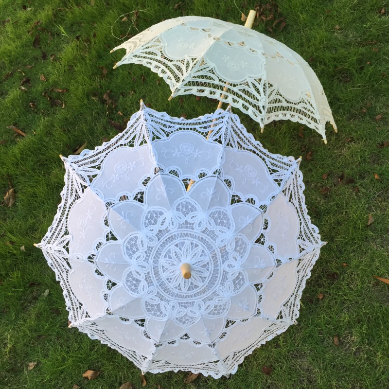 New Vintage Lace Umbrella Hand - Embroidery Craft のレビューと価格