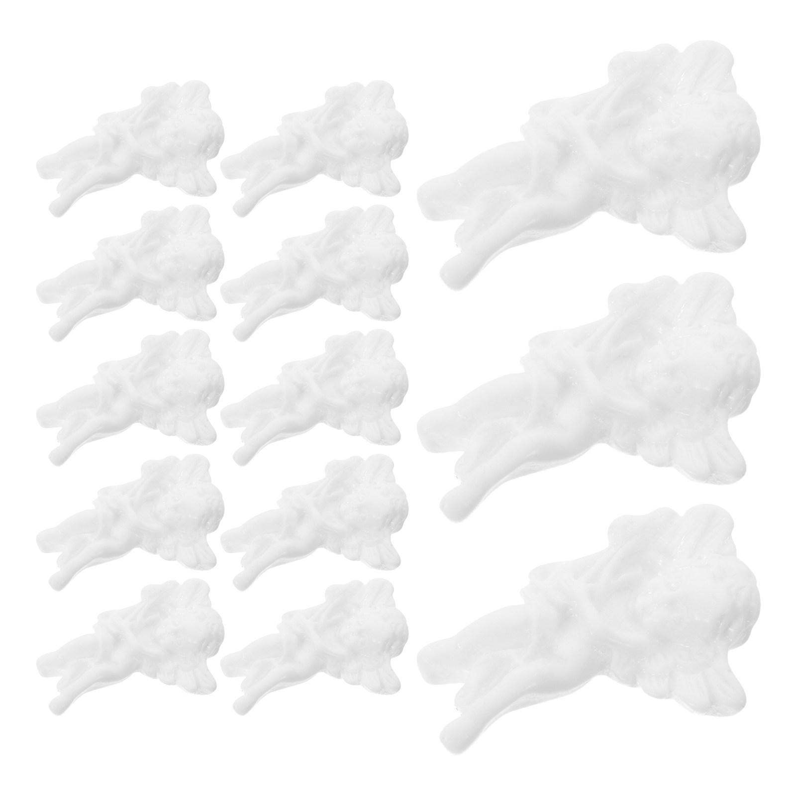 100Pcs Resin Angel Miniatures  - Christmas Craft Embellishment のレビューと価格