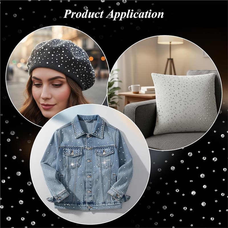 Hot Trend-Crystal Transfers Gl - Hotfix Rhinestone Sheet のレビューと価格