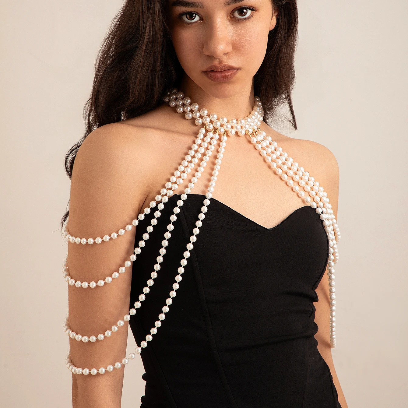 Bridal Tassel Imitation Pearl  - Pearl Trim Chain のレビューと価格