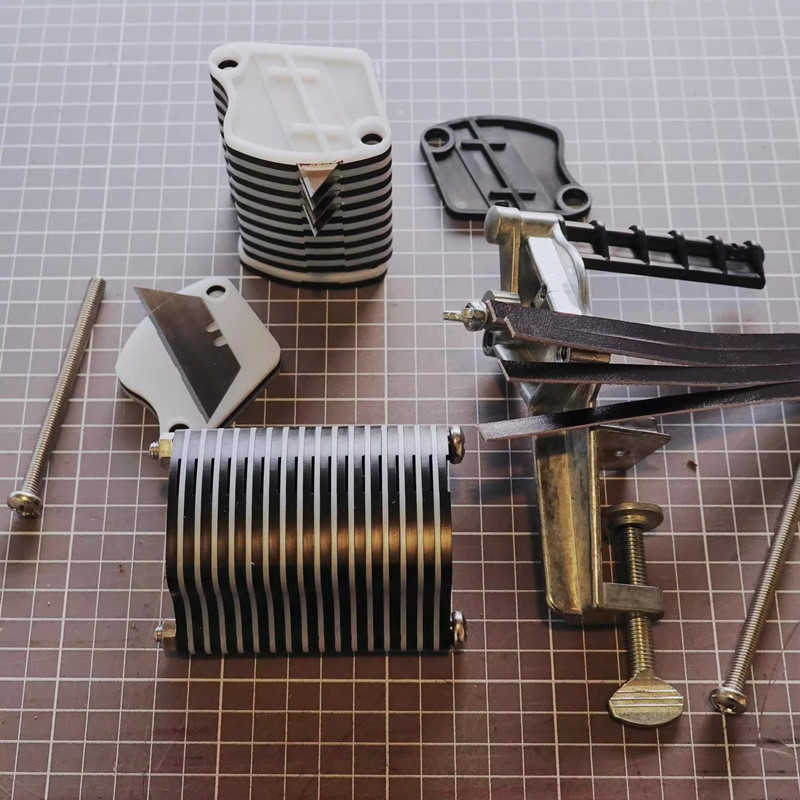 DIY Desktop Leather Strip Cutt - Tassel Fringe Trim のレビューと価格