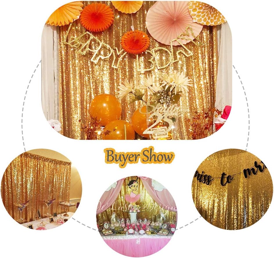 Silver Sequin Backdrop Curtain - Sequin Fabric Panel のレビューと価格