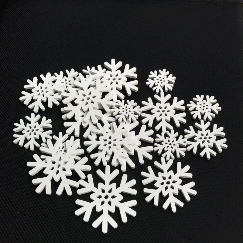 50pcs 20mm 25mm 30mm 35mm Mix  - Christmas Craft Embellishment のレビューと価格