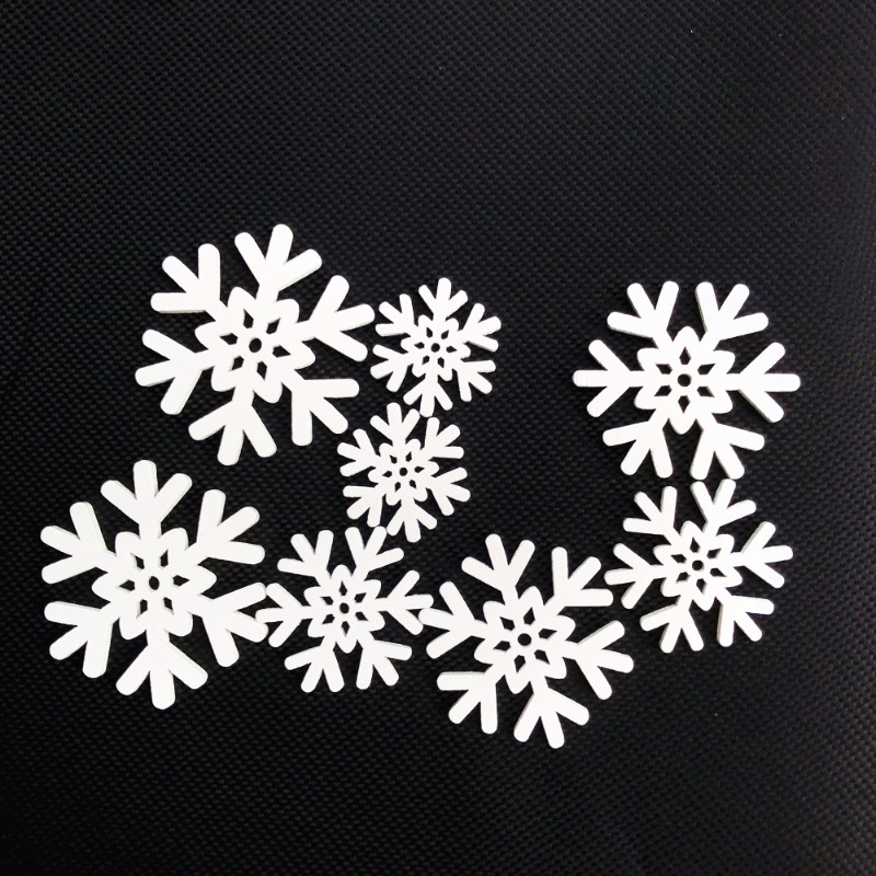 50pcs 20mm 25mm 30mm 35mm Mix  - Christmas Craft Embellishment のレビューと価格