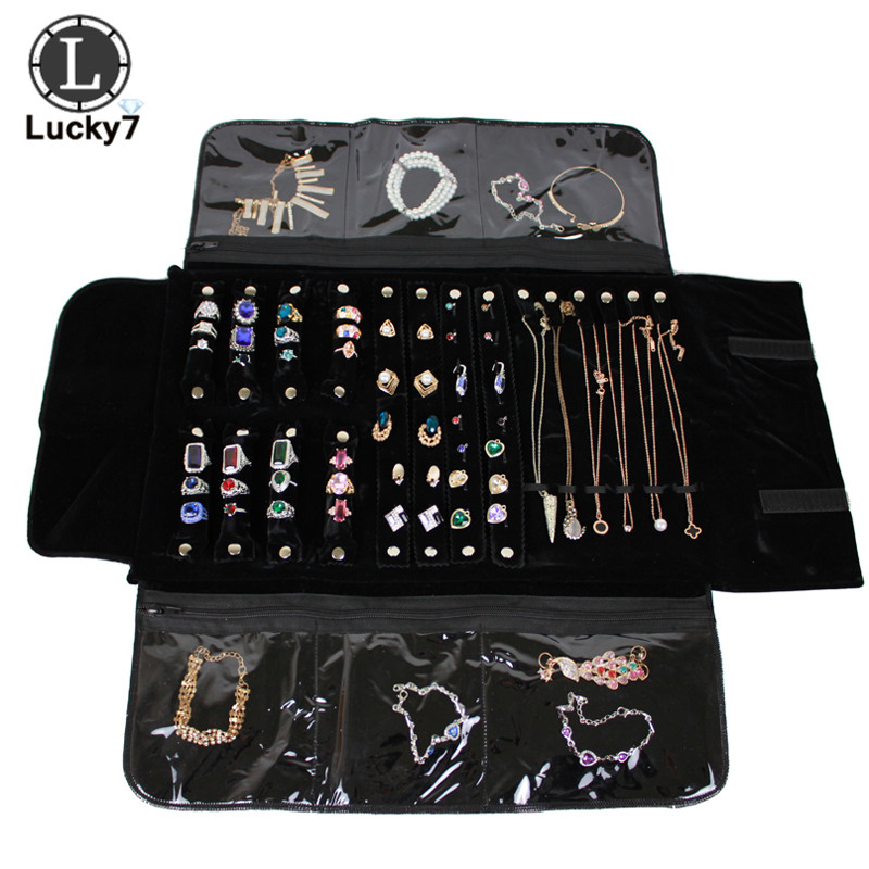 Portable Zipper Velvet Jewelry - Velvet Ribbon Roll のレビューと価格